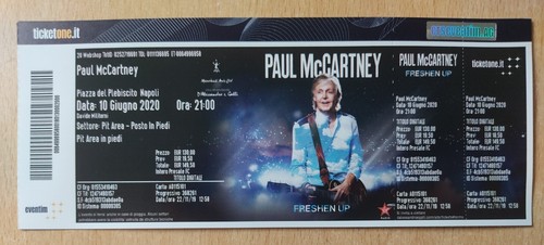 Paul mccartney biglietto - paul,
