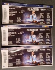 N* 3 Biglietti Concerto Paul